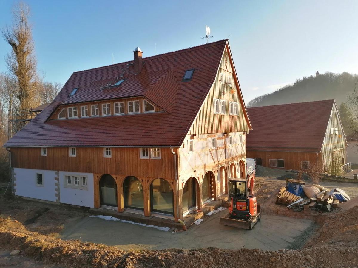 Pferdehof Am Burgsberg, Ferienzimmer, Monteurzimmer Seifhennersdorf المظهر الخارجي الصورة