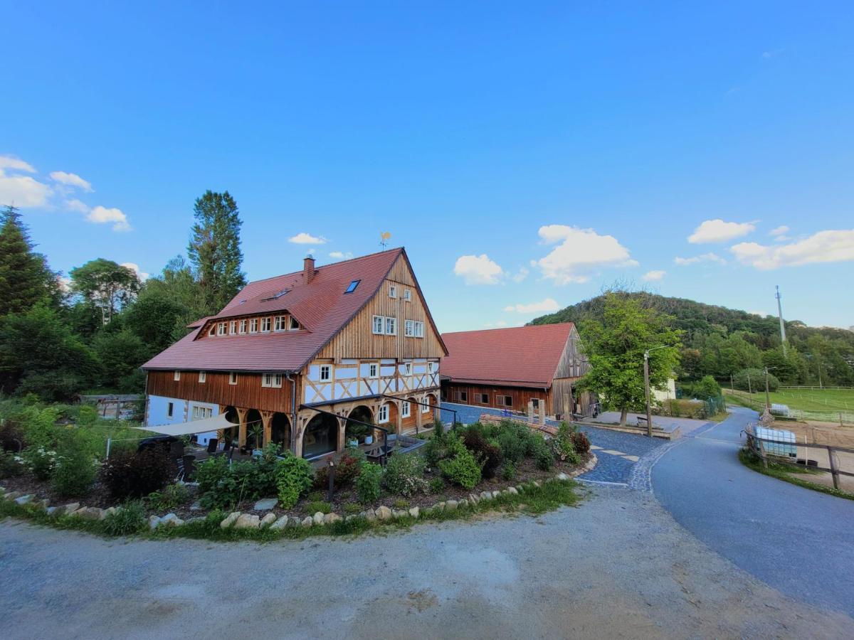 Pferdehof Am Burgsberg, Ferienzimmer, Monteurzimmer Seifhennersdorf المظهر الخارجي الصورة